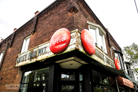 Brick filled historic Roncesvalles, Toronto, Ontario-003