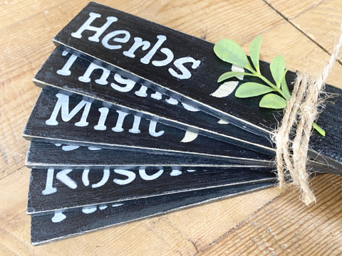 mothers day herb markers