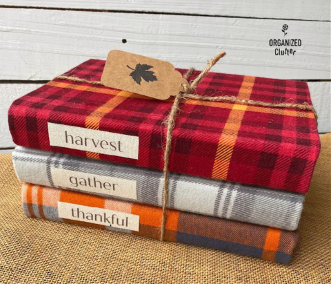 flannel book covers
