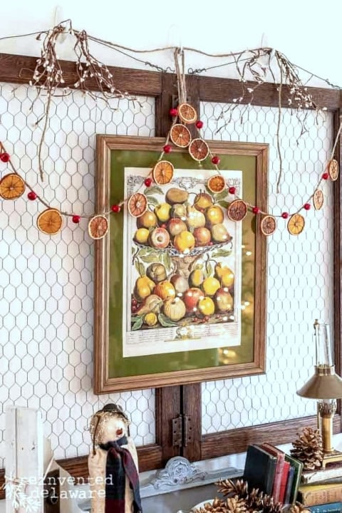 dried orange slice ornaments