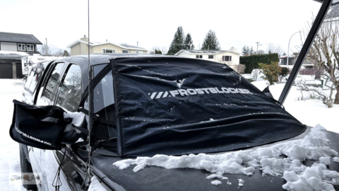 how to winterize your vehicle with a windshield cover-