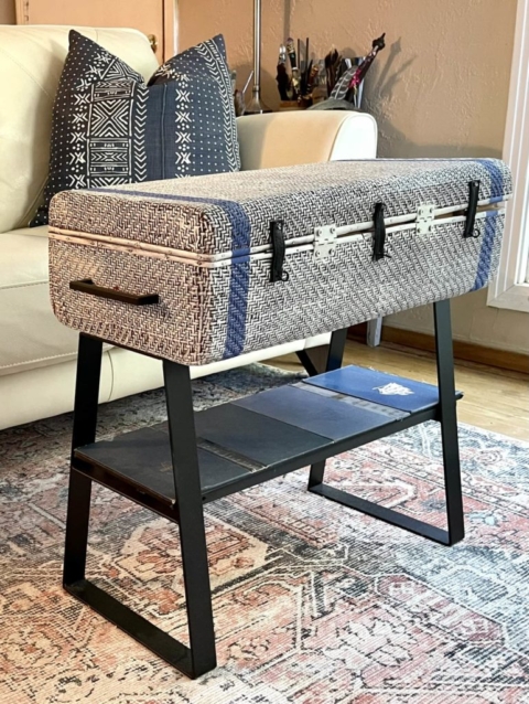 old trunk journaling station