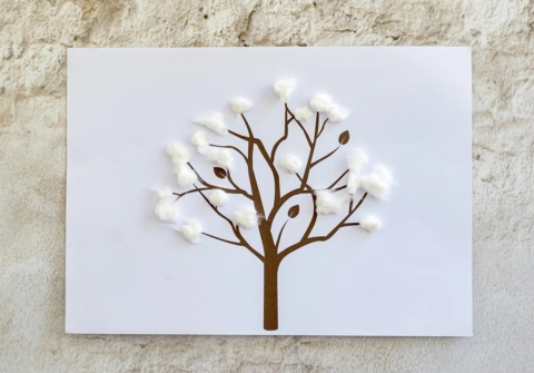 winter tree craft