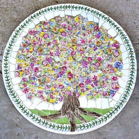 mosaic tree by J Selep