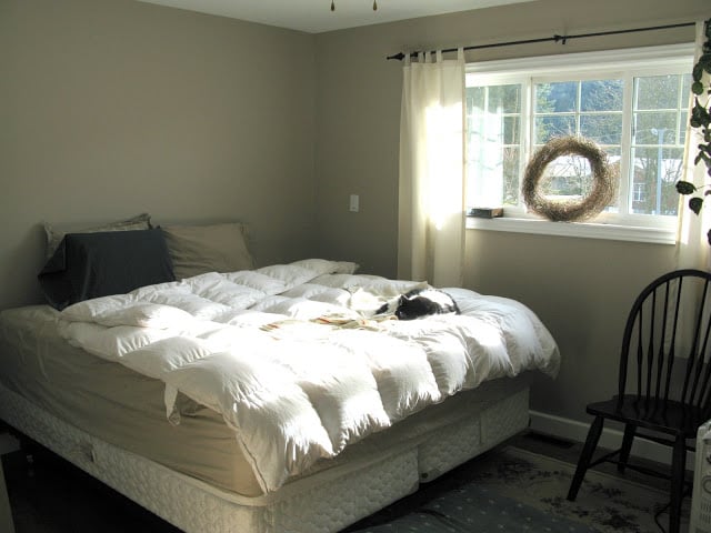 Funky Junk's first real project, my before bedroom